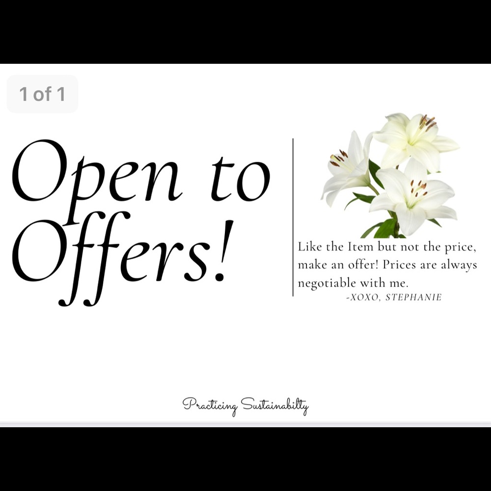 Open to Offers!